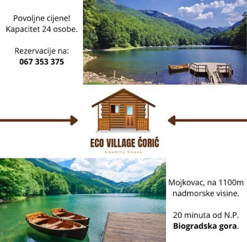 Eco Village Coric Мойковац Екстериор снимка